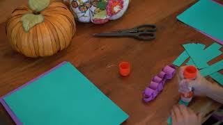 how to make a paper chain [upl. by Aliuqa]