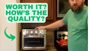 Review of Chefman Air Fryer Toaster Oven Combo 7in1 Convection Oven Countertop Extra Large ad [upl. by Eiramanit232]