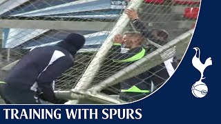 Spurs TV Exclusive  Training ahead of Europa League game against Anzhi Makhachkala [upl. by Ettedo]