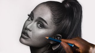 HOW TO SHADE REALISTIC SKIN WITH PENCIL [upl. by Carny]