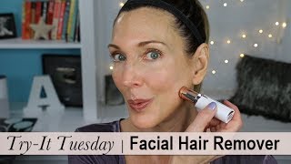 Try It Tuesday Facial Hair Remover  Finishing Touch Flawless [upl. by Douglas]