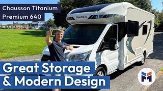 Chausson Titanium Premium 640 Motorhome Review [upl. by Hsirrap359]