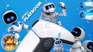 Astros Playroom  Full Game Walkthrough PlayStation 5 Longplay [upl. by Essilevi]