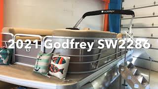 2021 Sweetwater 2286 by Godfrey Pontoons Video Walkthrough [upl. by Ieppet]