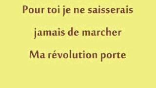 Jenifer  Ma Révolution Paroles [upl. by Thirza]