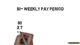 Calculating Pay Period Earnings [upl. by Hadsall398]