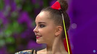 Arina Averina Ribbon Final World Cup Pesaro 2021 [upl. by Ynahirb]