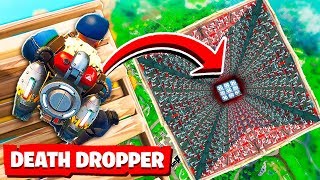 NEW FORTNITE DEATH DROPPER GAMEMODE in Fortnite Battle Royale [upl. by Whitcher397]