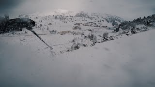 Tiefschnee Skifahren Obertauern [upl. by Binetta]