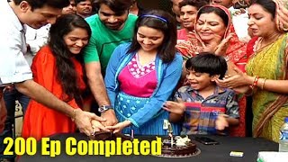 Yeh Un Dinon Ki Baat Hai 200 Episodes Celebration With Ashi Singh amp Team [upl. by Nagrom]