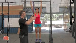 How To Use Resistance Band for Pull Up Progression  WOD Nation coach Barry  CrossFit Chiang Mai [upl. by Fulks164]