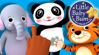 Eeny Meeny Miny Moe  Nursery Rhymes for Babies by LittleBabyBum  ABCs and 123s [upl. by Ekard353]