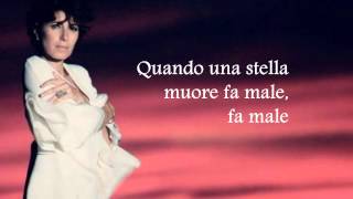 QUANDO UNA STELLA MUORE  Giorgia  With Lyrics testo ® [upl. by Aicitel]