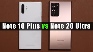 Samsung Galaxy Note 10 Plus vs Note 20 Ultra  Full Comparison [upl. by Arundel]