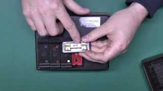 How to replace fusewire in a fusebox with rewireable fuses [upl. by Esimaj]