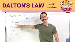 Daltons Law  Partial Pressures [upl. by Aleihs]