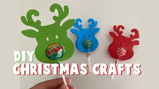 Lollipop Reindeer DIY Tutorial  Cricut Project [upl. by Llywellyn]