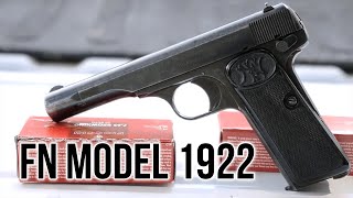 The FN Model 1922 Pistol [upl. by Anires]