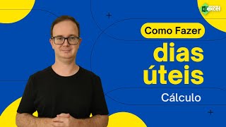 Como fazer cálculo de dias úteis no Excel [upl. by Ariem]