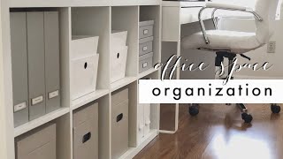 Small Space Organizing  Office Space Organization  StephanieWeiss [upl. by Ittocs]