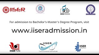 IISERs Admission VideoEnglish [upl. by Gibe]