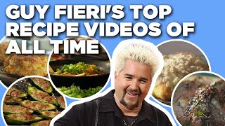 Guy Fieris Top Recipe Videos of All Time  Food Network [upl. by Atilahs]