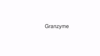 How to pronounce Granzyme [upl. by Ohce]