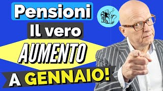 📊 PENSIONI 👉 AUMENTI GENNAIO e AUMENTI DICEMBRE LE DIFFERENZE❗️ DATE PAGAMENTI DELIRIO INPS [upl. by Pega451]