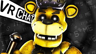 THE VOICE OF GOLDEN FREDDY PLAYS VRCHAT [upl. by Biamonte]