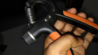 How to use Adjustable Hand Gripper  Detailed Review hindi [upl. by Ydnec]