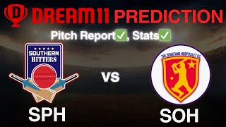 SPH vs SOH Dream11  SOH vs SPH Dream11  SPH vs SOH Dream11 Prediction  ECS T10 Dream11 Team Today [upl. by Wilkison]