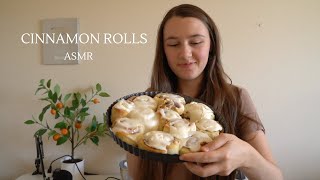 ASMR  Making Cinnamon Rolls 👩‍🍳 [upl. by Platt484]