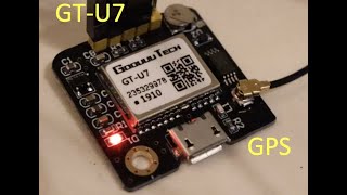 How to use the GT U7 GPS module [upl. by Sweatt149]