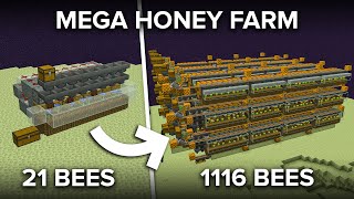 We Made a Huge Bee Farm in Survival Minecraft Because We Can [upl. by Erdrich]