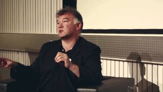 Comedian Stewart Lee in conversation at Oxford Brookes University [upl. by Sillert]