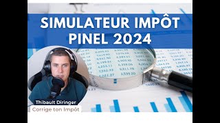 Simulateur Loi Pinel 2024  Calcul de limpôt gratuit [upl. by Enneles]