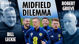 Steve Clarke has a massive midfield dilemma who should be in and who could miss out [upl. by Eiblehs]