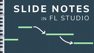 How To Slide Notes in FL Studio  Pitch Shifting [upl. by Nosreip]