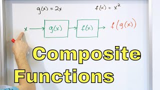 10  What are Composite Functions Part 1  Evaluating Composition of Functions amp Examples [upl. by Oneladgam672]