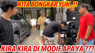 MOTOR BARU LANGSUNG DI MODIFIKASI [upl. by Ailisec]