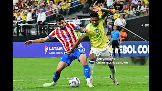 Copa América 2024  Paraguay  Brésil 29062024 [upl. by Notac]