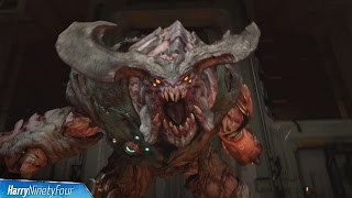 DOOM 2016  Cyberdemon Boss Fight Walkthrough [upl. by Ahsieuqal]