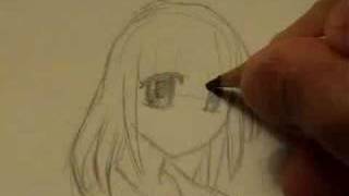 How To Draw A MangaAnime Girl quotMiki Fallsquot [upl. by Kennard695]