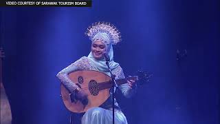 Fauziah Gambus  Day 2  Rainforest World Music Festival 2022  25th Anniversary [upl. by Kamila]