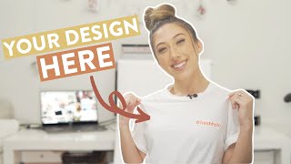 HOW TO CREATE AND SELL MERCH FOR FREE  Step by step merch shop tutorial in under 10 minutes [upl. by Evangelina]