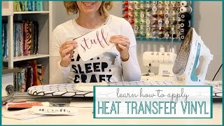 How to Apply Heat Transfer Vinyl [upl. by Vasya]