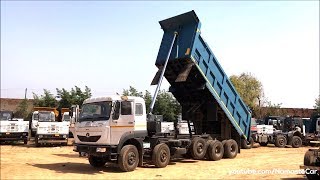 Tata Signa 3718TK Tipper Truck 2019  Reallife review [upl. by Heisser]