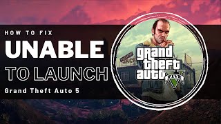 GTA V  How To Fix quotUnable To Launch Game Please Verify Game Dataquot Error  Epic Games Launcher [upl. by Kora929]