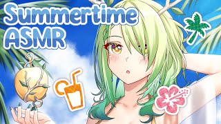 【Faunas ASMR】 Relaxing with Cooling Summertime ASMR 🧊 holoCouncil [upl. by Atnwahsal]