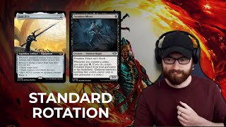 Preparing for STANDARD ROTATION  MTG Arena Standard [upl. by Joiner]